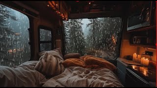 Rain sounds for sleep  99 make you fall asleep in 5 minutes of outdoor rain [upl. by Rogerg]