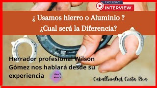 📌Herraduras de Hierro o Herraduras de Aluminio📌 Cual será la mejor opción para aplicar al caballo❓ [upl. by Eibmab]