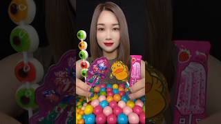 ASMR ‎AsmrWD 신기한물먹방 candy eat lips 물먹방아이스크림 408 [upl. by Chang635]