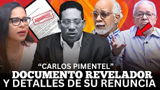 ¿POR QUÉ RENUNCIÓ CARLOS PIMENTEL FREDDY AGUASVIVAS Y HUMBERTO SALAZAR LO REVELAN TODO [upl. by Huttan]