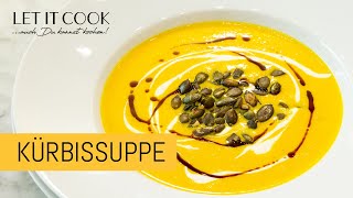 Herbstliche Kürbissuppe mit Kürbiskernöl [upl. by Novyar]