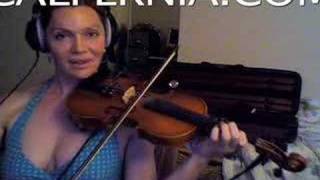 Calpernia Plays quotAmazing Gracequot on the Fiddle for No Reason [upl. by Yebba]