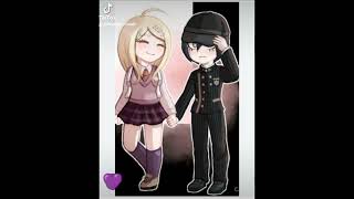 Saihara x kaede edits 4 u danganronpaships kaede shuichi [upl. by Haye]