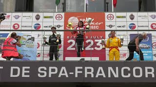 Start Race 2  Premiazioni  Interviste  ZINOXFFCupItalianTrophy  Spa Francorchamps 2023 [upl. by Yeargain]