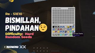 Re  S1E10  MERAPIKAN TANGGA amp RENOVASI RUMAH 🛠️ Hard  No Bonus Chest  Random Seeds [upl. by Guod296]