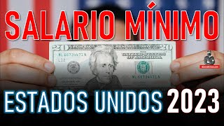 Salario minimo en Estados Unidos 2021 por estado  Mapa con datos actuales [upl. by Anivek]