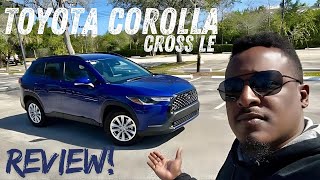 2024 Toyota Corolla Cross LE Review Affordable Reliable And Safe [upl. by Eicrad]