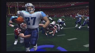 MADDEN 2004 PS2 GAMEPLAY  EDDIE GEORGE DOING ALL HE CAN VS MIKE VICK [upl. by Liagabba]