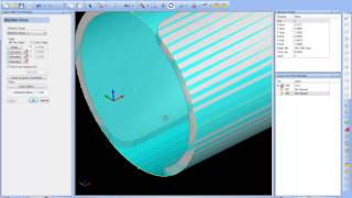 BobCAD CAM V25 4 Axis Wrapping Unwrap J Slot Sample [upl. by Llorre]