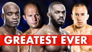 10 Greatest Fighters in MMA History [upl. by Chun170]