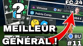 TUTO  Comment Avoir le Meilleur Général en Carriere Joueur  😮 Épisode 11  Le Buteur  FC 24 [upl. by Annoerb471]