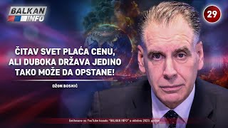 INTERVJU Džon Bosnić  Čitav svet plaća cenu ali duboka država jedino tako opstaje 19102023 [upl. by Chema382]