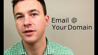 How to Set Up a Business Email with Googles G Suite [upl. by Anaitit]