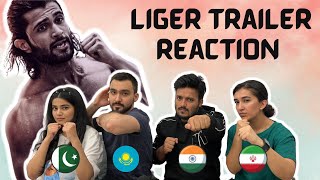 LIGER Trailer Reaction  Vijay Deverakonda  Ananya Panday  Mike Tyson  Foreigners React [upl. by Mordy]