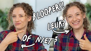 Bloopers in je video DOEN of NIET 🫣 [upl. by Nyltac]