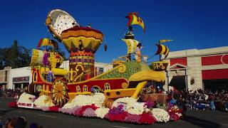 2019 Pasadena Rose Bowl Parade 2019年美國加州帕薩迪納玫瑰花車遊行）12 [upl. by Leinahtam]