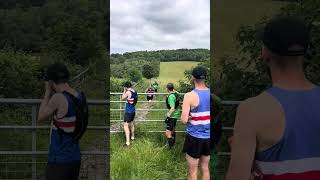 Ridgeway Relay 2024 🏃Start of stage 5 🏃‍♂️ Compton A 🏃‍♀️ ridgewayrelay comptonharriers run [upl. by Mlawsky]