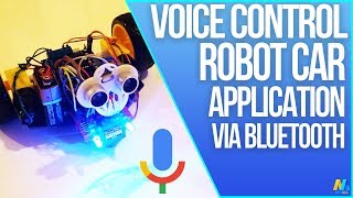 Voice Controlled Arduino Robot Car Bluetooth and Application [upl. by Naujd230]