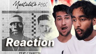 SWEDEN X ITALY Norwegians React To Baby Gang  Mentalité RMX Feat CGambino Official Lyric Video [upl. by Alracal]