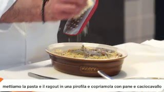 Spaghetti alla chitarra al forno con caciocavallo silano [upl. by Gillan]