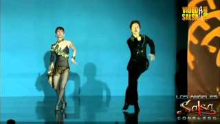 Shinachiku Y Nao form Japan at the 13th Los Angeles Salsa congress 2011 [upl. by Scholz]