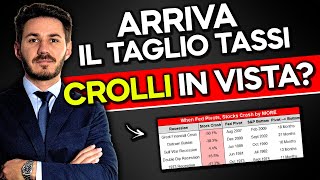 Arriva il TAGLIO TASSI LA FED farà davvero crollare i mercati finanziari [upl. by Meredi]