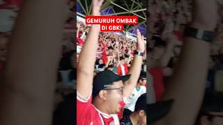 MERINDING Gemuruh Ombak Tsunami di Stadion GBK Laga Indonesia vs Australia [upl. by Maddi933]