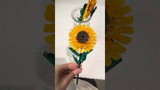 Building a Sunflower with LEGO 🌻 [upl. by Netsreik]