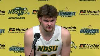 NDSU Mens Basketball Post Game Press Conference  February 10 2024 [upl. by Yrrot]