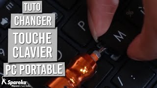 Comment réparer une touche espace dun clavier [upl. by Ledda]