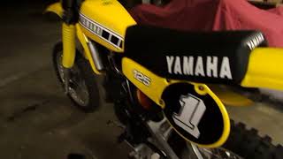 1980 YAMAHA YZ125g Vintage Dirt Bike Restoration [upl. by Rebmyt]