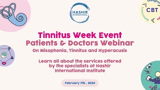 Hashir International Tinnitus Week Webinar [upl. by Leandro]