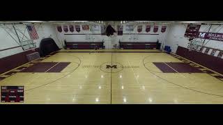 Millbury High School vs Bartlett High School Womens Varsity Volleyball [upl. by Nisay]