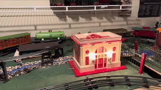 Lionel Prewar Standard Gauge experiment 400E amp 402 running separately on same track [upl. by Lindi]