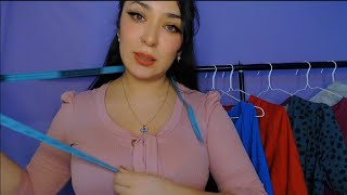 ASMR EN ESPAÑOL MODISTA 👗📏😊 asmr softspoken roleplay [upl. by Krenek]