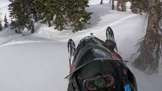 Skidoo 800 Turbo Loud In the Mountains [upl. by Beatrisa]