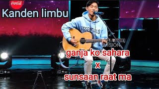 kanden limbu back in Nepal idolkanden singingganja ko sahara x timi uta ma yetaagain in Nis4 [upl. by Eahsed]