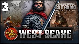 VIKING INVASION Total War Saga Thrones of Britannia  West Seaxe Campaign 3 [upl. by Bari]