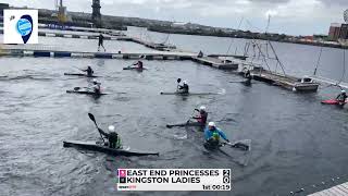 Canoe Polo UK National Championships 2024  Women Final  East End Princesses vs Kingston Ladies [upl. by Xonk]