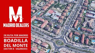 🏡🏡 Boadilla del Monte Sector B  Valenoso  🚙🚙 De ruta por Madrid [upl. by Yacov]