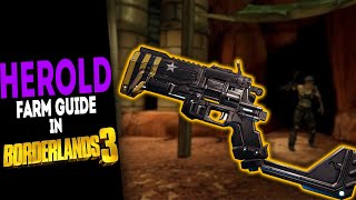 Borderlands 3 UNKEMPT HAROLD Farm Guide BEST Pistol in the Game [upl. by Sitto]