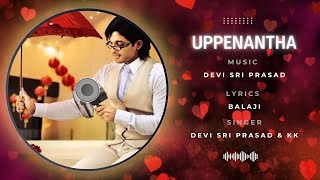 Uppenantha ee prema ki Lyrics  Aarya 2  Allu Arjun  Devisri Prasad telugu [upl. by Oirelav]