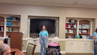 MWL Summer Performance 23 Brookdale Assisted Living  Jolene [upl. by Llemij]