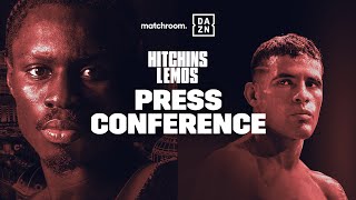 RICHARDSON HITCHINS VS GUSTAVO LEMOS PRESS CONFERENCE LIVESTREAM [upl. by Nilknarf81]