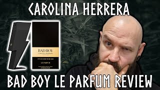 CAROLINA HERRERA BAD BOY LE PARFUM  FRAGRANCE REVIEW 🤨🧐🤔😑 FIRST IMPRESSIONS DONT LAST [upl. by Atnoid129]