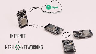 Internet to Mesh Networking Home Automation Project using Blynk amp Painlessmesh [upl. by Tnecnev366]