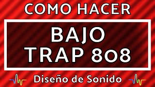 💥Como hacer BAJO TRAP 808 Profesional  FL Studio Tutorial [upl. by Gideon]