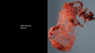 C4D Particles Tutorial [upl. by Roslyn]