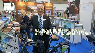 Geldhauser  die Münchner Busreisen auf der quotDie 66quot Messe in München [upl. by Paterson]