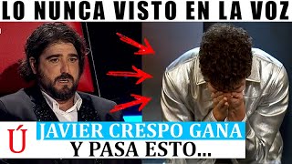 💥Gran ESCÁNDALO de la final de La Voz con Javier Crespo y Orozco Laura Pausini Fonsi y Pablo López [upl. by Aissela613]